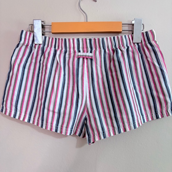 Aerie Pink Blue & White w Sparkle Boxer Short w Bow - Picture 5 of 7